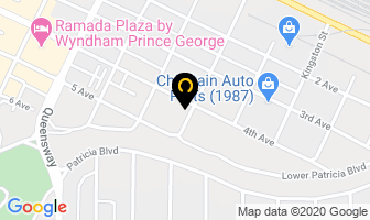 Suntree Land Design Ltd in Prince George map