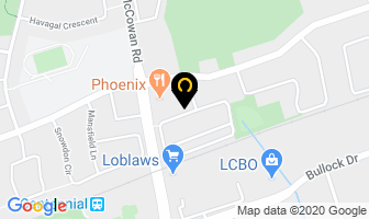 Sunway Daycare in Markham map