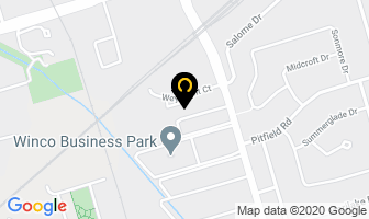 Sunway Interiors in Orillia map