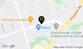 Super 5 Store in Scarborough map