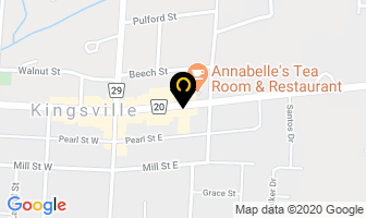 Super 7 Food Store in Kingsville map