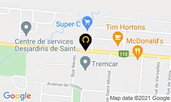 Super C in Saint-Césaire map