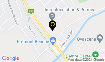 Super C in Sainte-Marie map