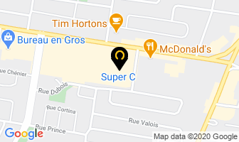 Super C in Saint-Hyacinthe map
