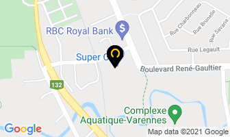 Super C in Varennes map