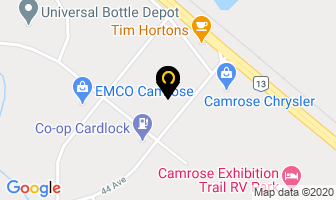 Super Clean Car Wash in Camrose map