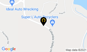 Super L'auto Recyclers (1991) Ltd in Chilliwack map
