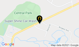 Super Shine Car Wash in Merritt map