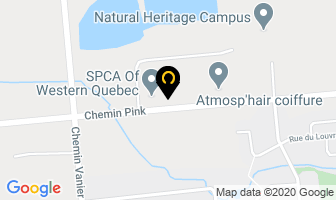Super Soir Pink in Gatineau map