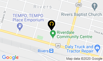 Super Thrifty Pharmacy in Rivers map