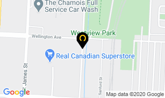 Superb Sprinkler Service in Winnipeg map