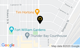 Superior Bowladrome in Thunder Bay map