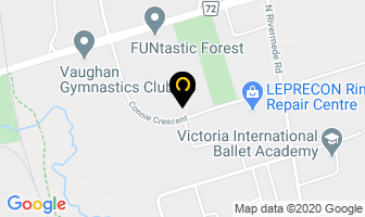 Superior Closets in Vaughan map