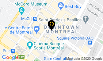 Superior Parking Ltd Administration in Montreal map
