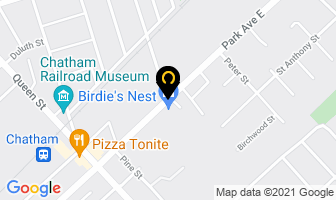 Superior Roofing & Siding in Brownsburg-Chatham map