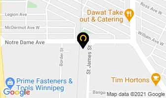Superior Seamless Exteriors Ltd in Winnipeg map