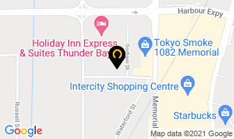 Superior Self Storage in Thunder Bay map