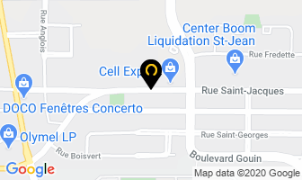 Surplus 2D Lt&eacute;e in Saint-Jean-sur-Richelieu map