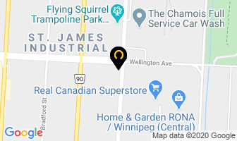 Surplus Freight Of Canada in Winnipeg map