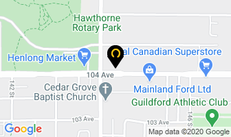 Surrey Board Of Trade in Surrey map