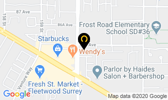 Surrey Chinese Baptist Church in Surrey map