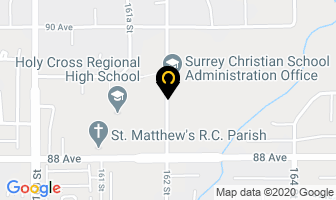 Surrey Christian School Middle Campus in Surrey map