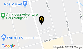 Surrey Construction Inc. in Vaughan map