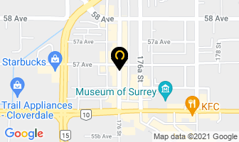 Surrey Fire Fighters Assn in Surrey map