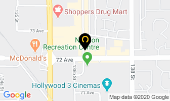 Surrey Flower Shop in Surrey map