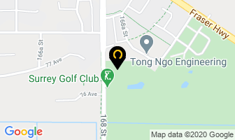 Surrey Golf Club in Surrey map