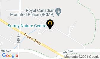 Surrey Nature Centre in Surrey map