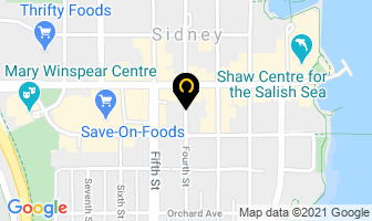 Susan Simosko Associates in Sidney map
