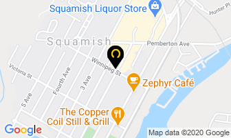 Sushi Goemon in Squamish map
