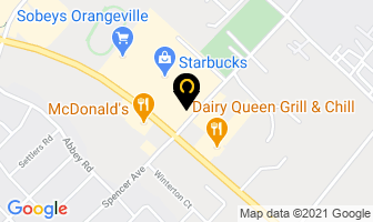 Sushi Kaika in Orangeville map