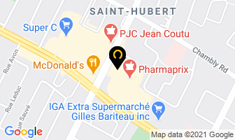 Sushi Shop in Longueuil map