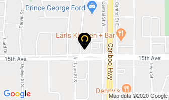 Sushi Star Restaurant in Prince George map