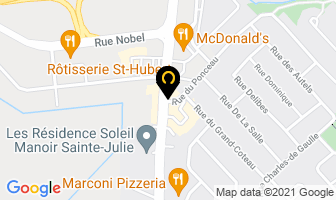 Sushiya in Sainte-Julie map