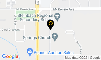 Sussex Realty Ltd in Steinbach map