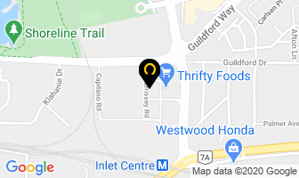 Suter Brook Dental Group in Port Moody map