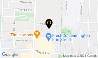 Sutton Place Apts in Leamington map