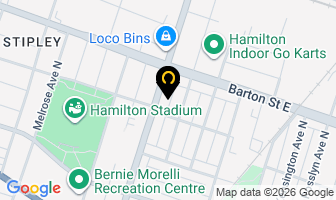 Sutton ＆ Son Appliances in Hamilton map
