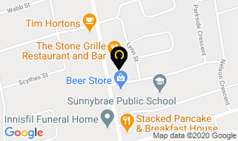 Suzette's in Sherbrooke map