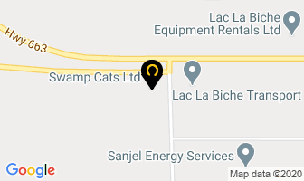 Swamp Cats Ltd in Lac la Biche map