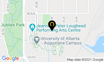 Swan City Realty in Camrose map