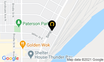 Swan Hardwood Flooring in Thunder Bay map