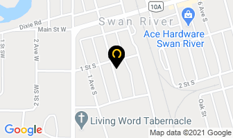 Swan River Payday Loans in Swan River map