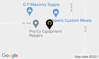 Swan Towing in Grande Prairie map