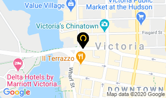 Swans Suite Hotel in Victoria map