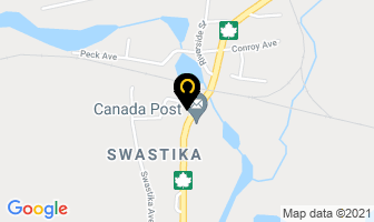 Swastika Laboratories Ltd in Kirkland Lake map