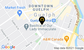 Sweet Candy & Ice Cream in Guelph map